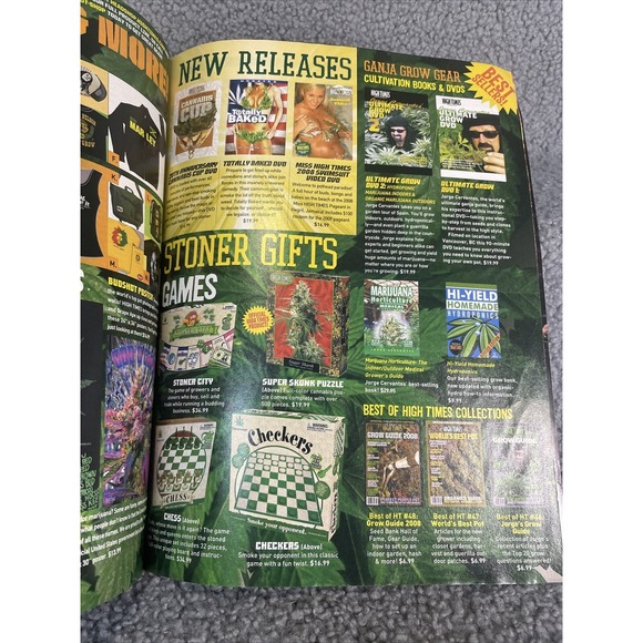 HIGH TIMES MAGAZINE COLLECTIBLE NOVEMBER 2008 - Picture 4 of 16